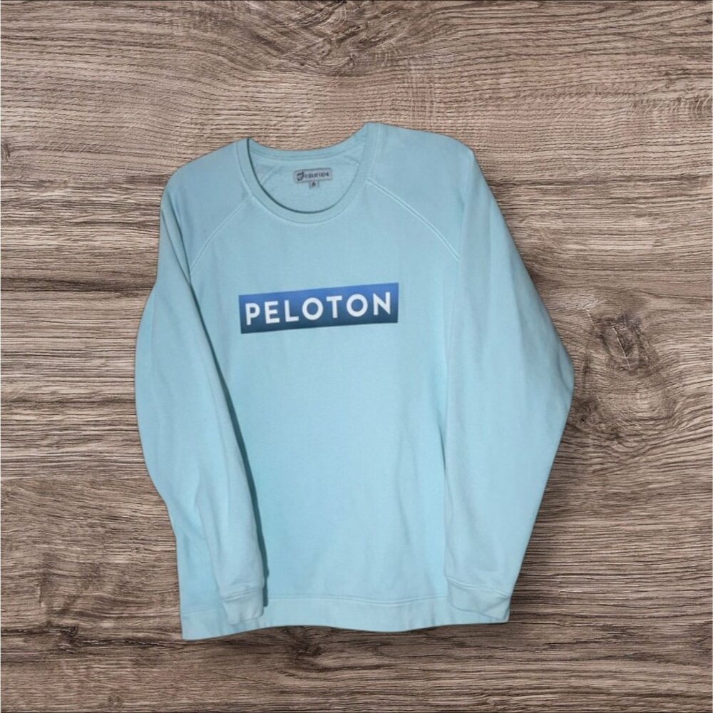 Women's Peloton Baby Blue Performance Sweatshirt‎